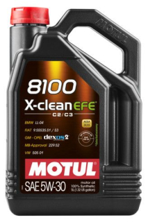 Motorový olej 8100 Motul 8100 X-Custom EFE 5W30 5L
