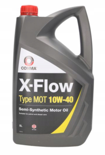Comma X-Flow MOT 10W40 5L motorový olej