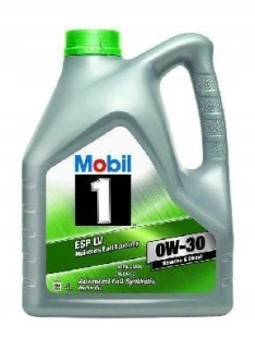 Mobil 1 esp lv 0w30 4l 4 l 0w-30 motorový olej