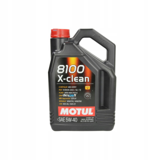 Motul 8100 X-Clean 5W40 C3 4L motorový olej