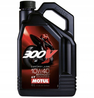 Motul 300V 10W40 Factory Line 4L motorový olej