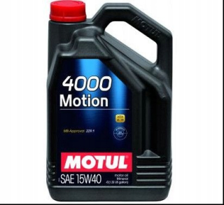 Motul 4000 pohyb 4 L 15W-40 motorový olej