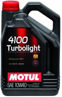 Motul 4100 Turbolight 10W40 5L motorový olej