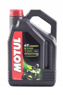 Motul 5100 4T 10W40 Semi -synthetický motorový olej
