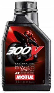 Motul 5W40 1L 300V Factory Line Motor Oil
