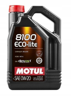 Motul 8100 Eco-Lite 5L 0w20 0w-20 motorový olej