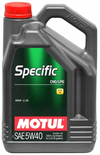 Motul Specfic CNG / LPG 5 L 5W-40 motorový olej