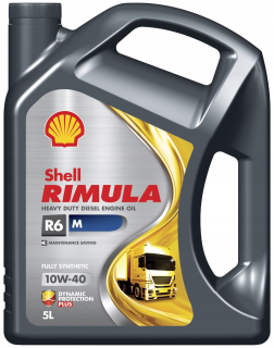 Shell Rimula R6 M 10W40 5L motorový olej