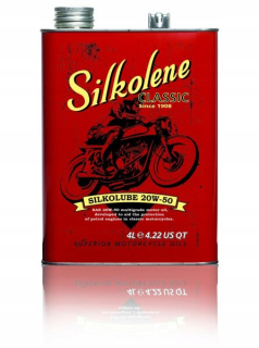 Silbolene Silkolube 20W-50 Met 4L motorový olej