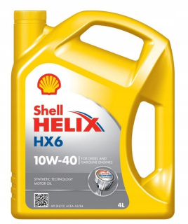 Shell Helix HX6 10W40 4L motorový olej