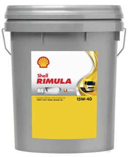 Škrupinový okraj 20 L 15W-40 motorový olej