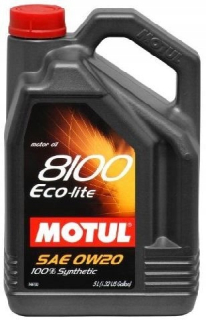 Motul 8100 Eco-Lite Motul 8100 motorový olej 4 l
