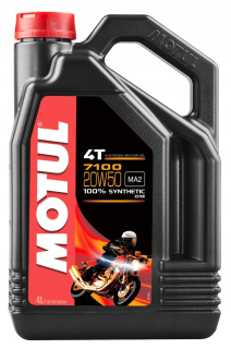Syntetický olej 4T Motul 7100 Ester 20W-50 4L