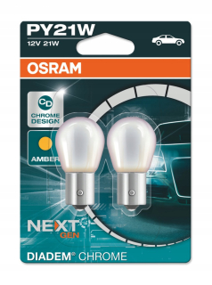 Žiarovky - 2x žiarovky osram cool modrá intenzívna H4 modrá