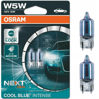 Žiarovky - Osram žiarovky W5W Cool Blue Intense Xenonlook 4000
