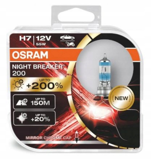 Žiarovky - OSRAM BULB H7 Night Breaker laser +200%