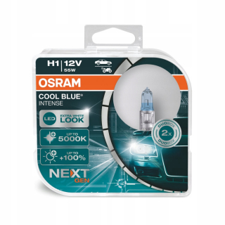 Žiarovky - Osram žiarovky H1 cool modrá intenzívna nová generácia