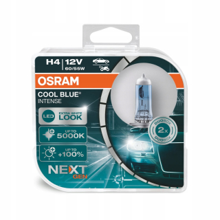 Žiarovky - Osram žiarovky H4 cool modrá intenzívna nová generácia