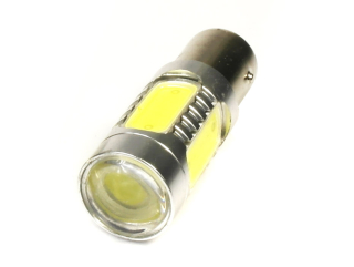 Žiarovky - P21/5W LED COB 7,5 W 12V Bay15D Denná žiarovka