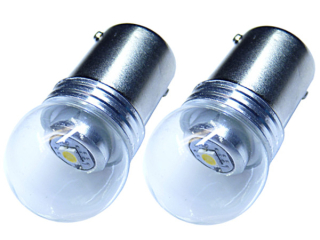 Žiarovky - P21W LED Cree BA15S deň DRL 12V 24 V KPL 2 ks