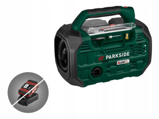 Kompresor - Parkside batériový kompresor 20 V PKA 20-LI B2