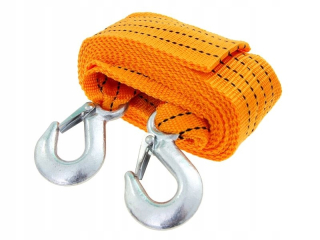 Ťažné lano - Odťahovacie spojenie 1,5 ton + háčiky lano 4m