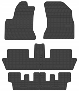Gumové rohože do auta - Petex BMW 5 E-60 E-61 GUMBER MATS Original