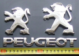 EMBLEMS EMBLEMEME PEUGEOT 307 308 406 407 607 807