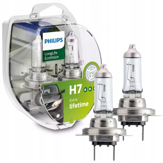 Žiarovky - Philips H7 ECOVISION LongLife Bumb Duo 12v 55W