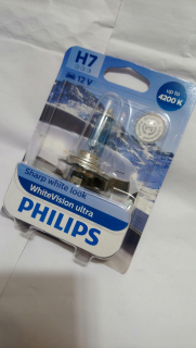 Žiarovky - Philips H7 White Vision Ultra 42000K 1 ks