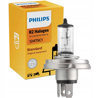 Žiarovky - Philips R2 Bulb Drogowa 45/40W P45T-41