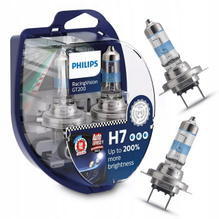 Žiarovky - Philips Racing Vision GT200 +200% žiarovka H7 12 V žiarovky