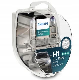 Žiarovky - Philips Bulbs H1 X-Treme Vision Pro150 +150%
