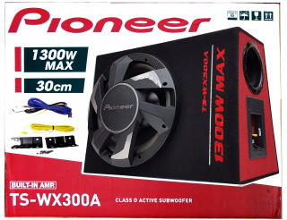 Priekopnícka aktívna basová trubica 1300 W + káble