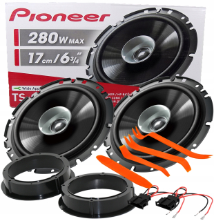 Pioneer VW Golf 4 5 6 Passat B5 reproduktory predné zadné zadné