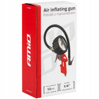 Merač tlaku pneumatík - Kazeta CO2 pre čerpanie kolies s ventilom - 16 gramov