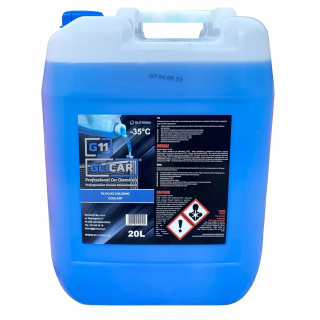 Chladničky glikárov -35 modrá kvapalina 20L