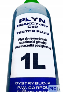 CO2 reakčný tester tekutiny s tesnosťou hlavy 1 l