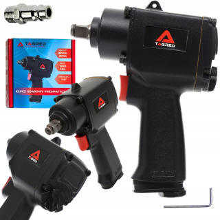 Rázový uťahovák - Pneumatický nárazový kľúč označený TA801 1/2 "1100 nm