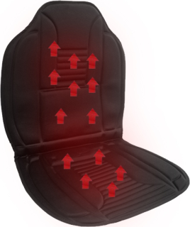 Autopoťahy - Vykurovacie kreslo vykurovacie podložka pre 12 V auto