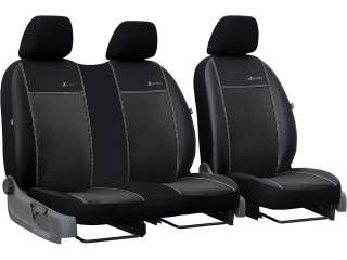 Autopoťahy - Plákovacie kryty pre Nissan Primastar 2+1 sedadlá