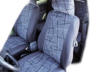 Autopoťahy - Samotné kryty. Prysysoda (1+1) van fiat seicento, cinque.