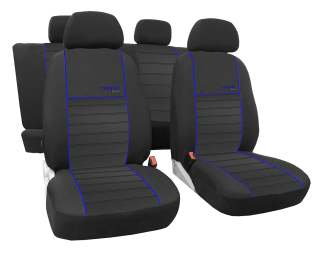 Autopoťahy - Kožené oceľové kryty pre sedadlá pre VW Golf 6 Plus