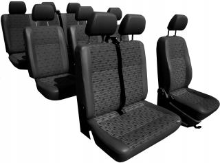 Autopoťahy - Vyhradené kryty VW Transporter T5 T6 9 ľudí