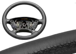 Poťah na volant - Volant so štyrmi kusmi pokožky