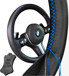 Poťah na volant - Kryt volantu s pokožkou pokožky prekrytie