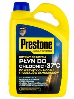 Prestone -37 pripravená kvapalina kvapalina 4L chladenie