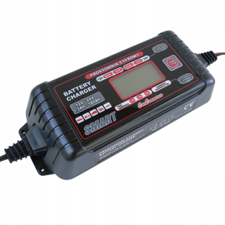 Klinový remeň kosačky - Digitálny usmerňovač 12v / 24v / 6A automatická nabíjačka
