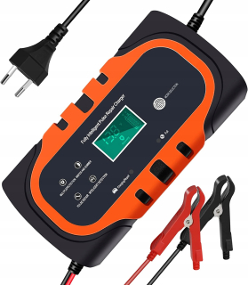 Klinový remeň kosačky - Usmerňovacia nabíjačka pre batériu 10A 12V LCD