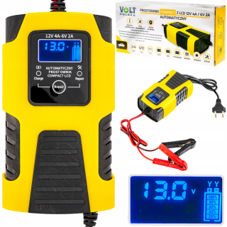 Klinový remeň kosačky - Usmerňovacia nabíjačka pre LCD batériu 12V 4A 6V